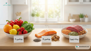 مواد غذایی اثرگذار بر تقویت سیستم ایمنی